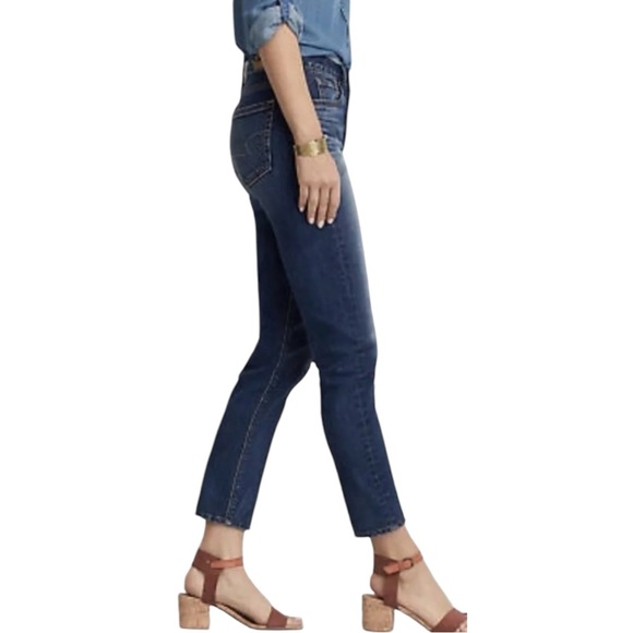 AEO Vintage Hi-Rise Dark Wash Denim Jeans Women’s size 6 - Picture 2 of 12